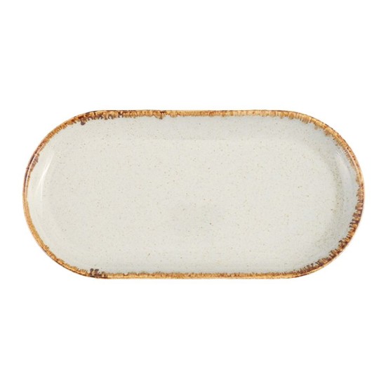 Piatto "Alumilite Seasons", 30 x 15 cm, Grigio - Porland 