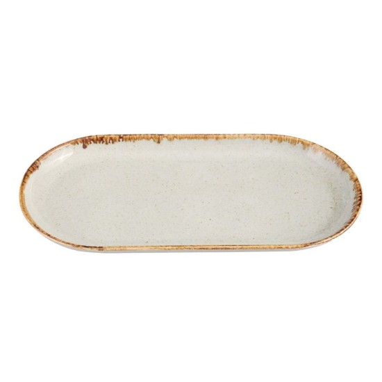 Piatto "Alumilite Seasons", 30 x 15 cm, Grigio - Porland 