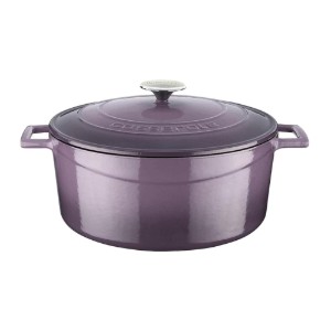 Casseruola, ghisa, 28 cm, 6,7 l, gamma "Folk", viola - marchio LAVA
