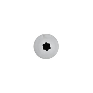 Gebaksmondstuk, C6, ster, 11 mm - de Buyer