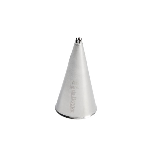 Ugello per pasticceria A6, acciaio inossidabile, 3 mm - de Buyer