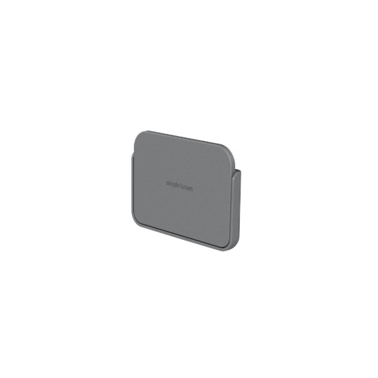 Compost bin wall-mount rack, stainless steel - simplehuman