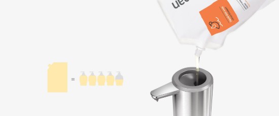 Afwasmiddel, citrusbloemen, 1L - simplehuman
