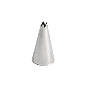 Gebakmondstuk, C5, roestvrij staal, 7 mm - de Buyer