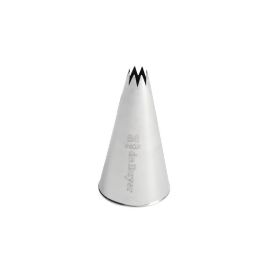 Gebakmondstuk, B8, RVS, 7 mm - de Buyer