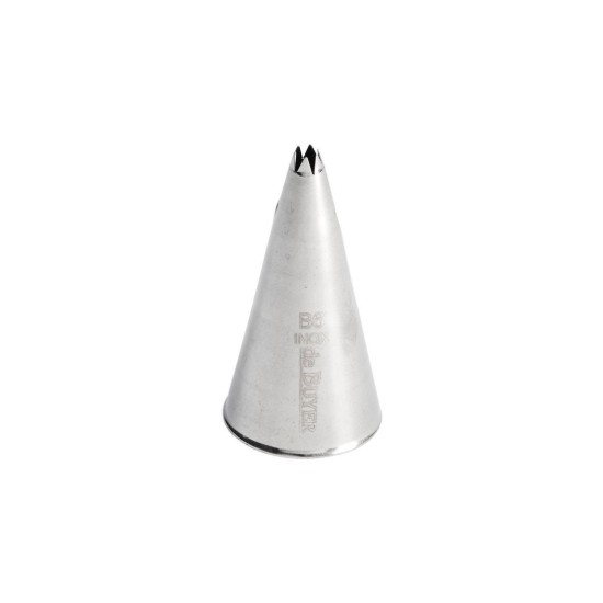Bocchetta per pasticceria, B6, acciaio inossidabile, 5 mm - de Buyer