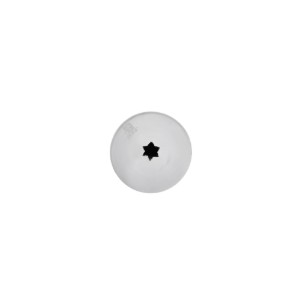 Gebakspuitmond, B6, RVS, 5 mm - de Buyer