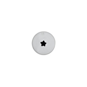 Gebakspuitmond, B5, 6 mm, RVS - de Buyer