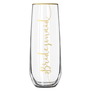 Bicchiere da champagne "Damigelle d'onore", 300 ml, in vetro - Kitchen Craft