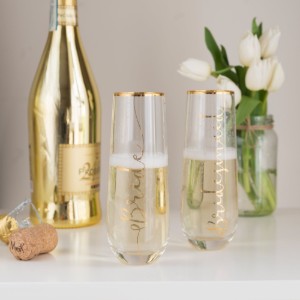 Bicchiere da champagne "Damigelle d'onore", 300 ml, in vetro - Kitchen Craft