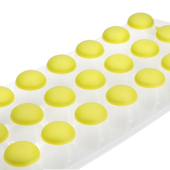 Tray for preparing ice cubes, 28 x 12 cm, silicone, green - Kitchen Craft