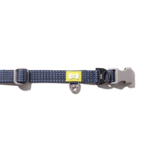 Collare riflettente per cani, taglia media, Blu - Built Pet