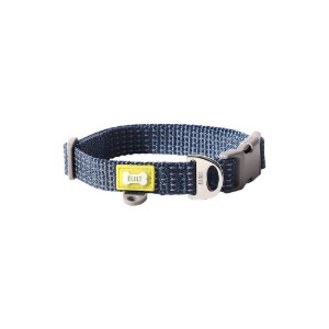 Collare riflettente per cani, taglia piccola, Blu - Built Pet