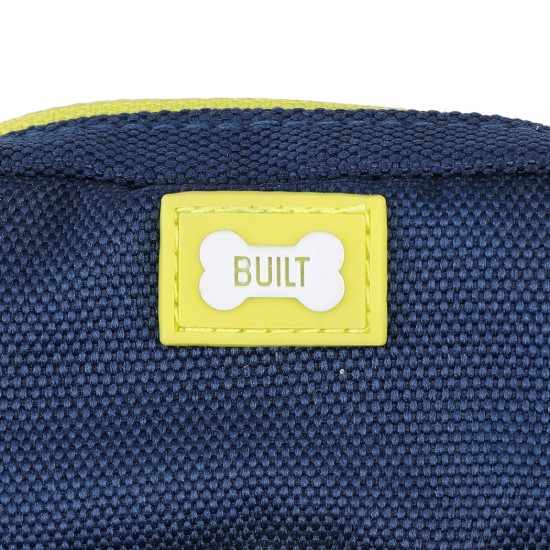 Taljetaske med dispenser til hundeaffaldspose og taljebælte, Blå - Built Pet