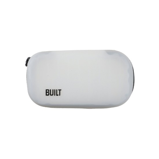 Siliconen doos, met ritssluiting, 16 x 9 cm - Built