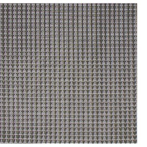 Set van 4 tafelmatten, 45 × 30 cm, zwart en goud