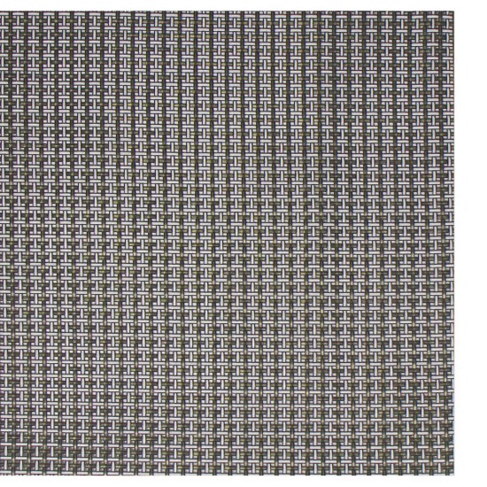 Set di 4 tovagliette, 45 × 30 cm, nero e oro