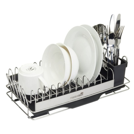 Asciugapiatti, acciaio inox, 41 × 22 × 13 cm - Kitchen Craft