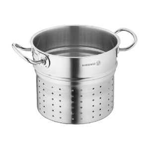 Pentola per pasta colino, acciaio inossidabile, 20cm/5.1L "Proline" - Korkmaz