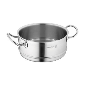 Pentola per cottura a vapore rimovibile, acciaio inossidabile, 20cm/3.1L, "Proline" - Korkmaz