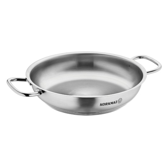 Paella panne, rustfritt stål, 36cm/6L, "Proline" - Korkmaz