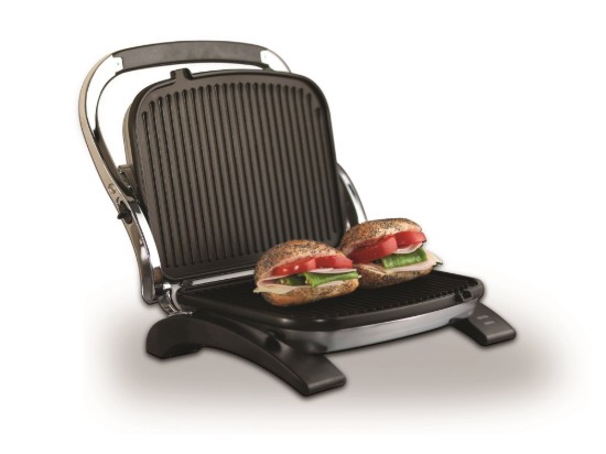 Grill elettrico, 1800W, Inox/Black, "Tostkolik" - Korkmaz