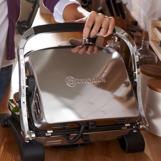 Grill elettrico, 1800W, Inox/Black, "Tostkolik" - Korkmaz