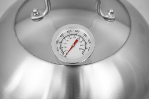 Deksel met thermometer, 26,6 cm - Zokura