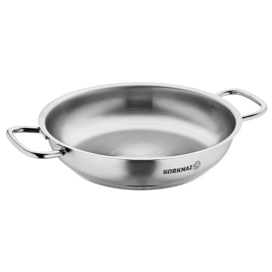 Paellapan, RVS, 40cm/8L, "Proline" - Korkmaz