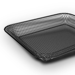 Frying basket, aluminium, 35.4 × 32.5 cm GN 2/3 - AMT Gastroguss