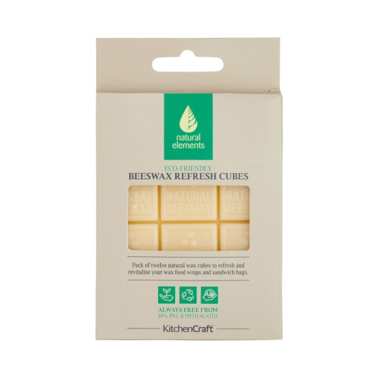 Refresh kubussen, gemaakt van bijenwas, Natural Elements - Kitchen Craft