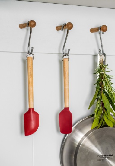 Set of 2 mini-spatulas, silicone, Empire Red - KitchenAid