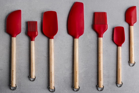 Spatel til at skrabe dej, silikone, 'Empire Red' - KitchenAid