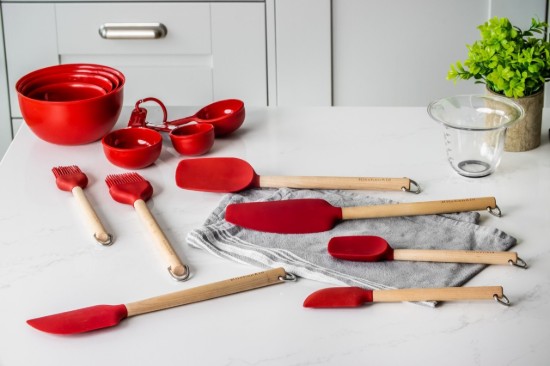 Spatel til at skrabe dej, silikone, 'Empire Red' - KitchenAid