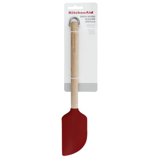 Spatel til at skrabe dej, silikone, 'Empire Red' - KitchenAid