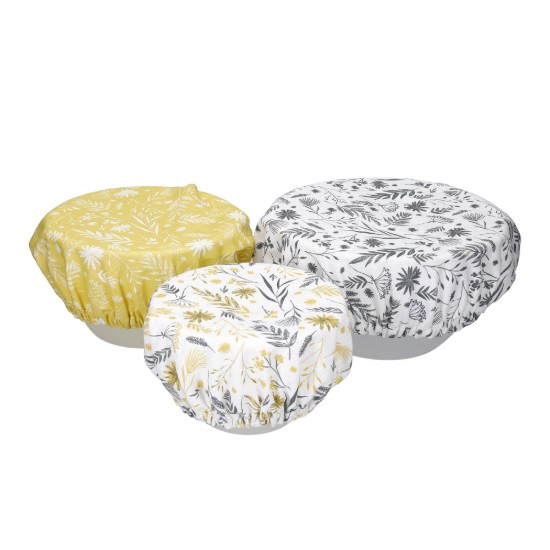 Set van 3 komhoezen, biologisch katoen, Natural Elements - Kitchen Craft