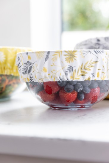 Set van 3 komhoezen, biologisch katoen, Natural Elements - Kitchen Craft