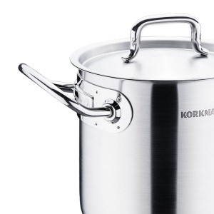 Marmite inox, avec couvercle, 14cm/2L, "Proline Gastro" - Korkmaz