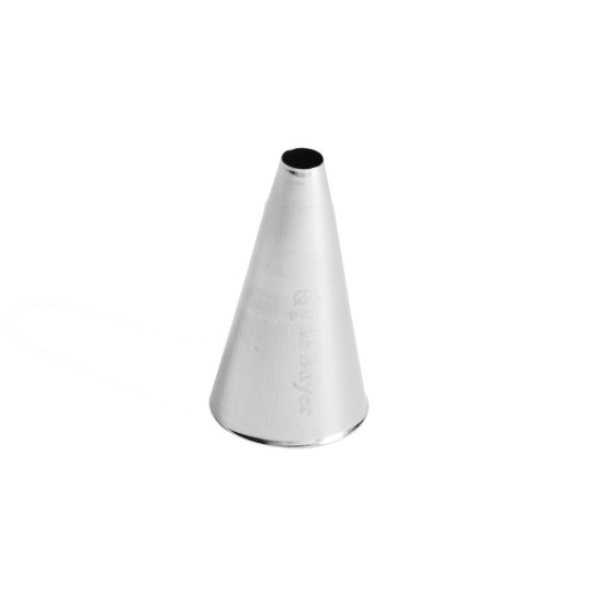 Pastry nozzle, straight tip, 6 mm - de Buyer