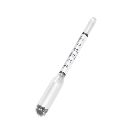 Siroop dichtheidsmeter, 14 cm, gemaakt van glas - de Buyer