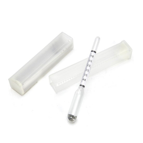 Siroop dichtheidsmeter, 14 cm, gemaakt van glas - de Buyer