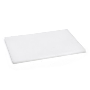 Cutting board, plastic, 60 x 40 cm, white - "de Buyer" brand