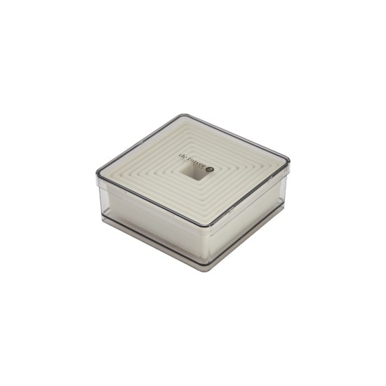 Set 9 cuttere prajituri, forma patrata, 5 cm - de Buyer