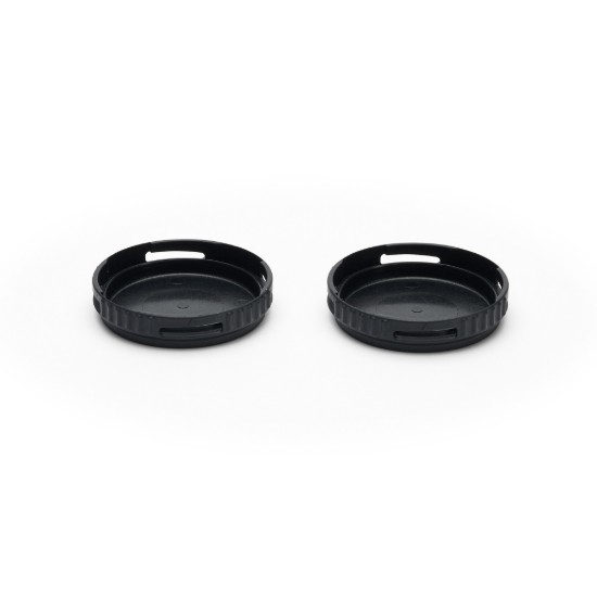 2 replacement lids for pastry syringe 335800 - "de Buyer" brand
