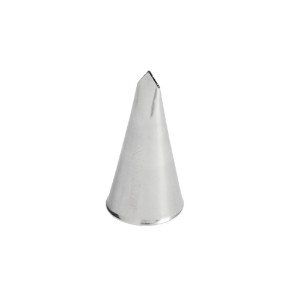 Gebakmondstuk, roestvrij staal, 6 mm - de Buyer