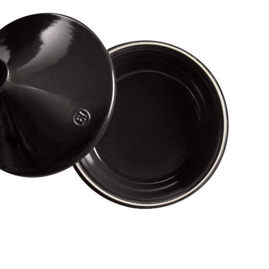 Tagine, ceramica, 27 cm/2 L, Charcoal - Emile Henry