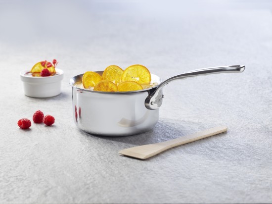 Set of 3"Affinity" saucepans,  stainless steel - "de Buyer" brand