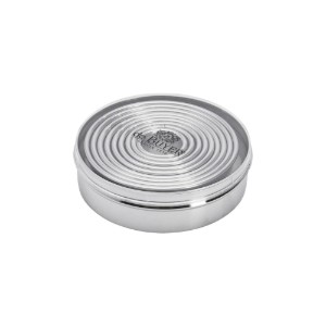 Set van 9 deegstekers, rond, RVS - de Buyer