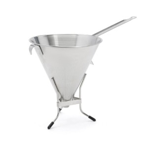 Funnel / conical strainer stand - "de Buyer" brand