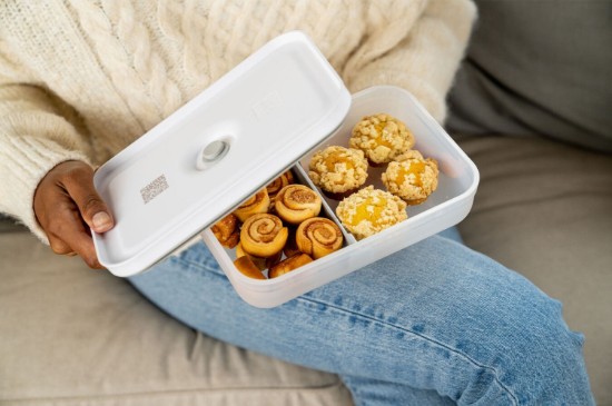 Vakuum-Lunchbox, 1L, halbtransparenter Kunststoff, FRESH&SAVE - Zwilling
